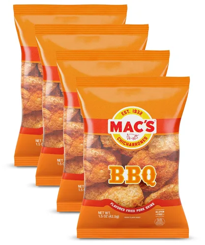 Miniatura 12 de Mac's Pieles de cerdo al rojo vivo, 5 onzas (paquete de 8)