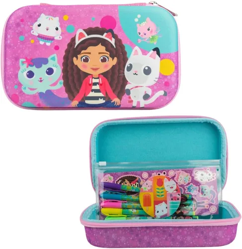 Miniatura 21 de Innovative Designs Set de estuches para lápices LOL Surprise Dolls con pegatinas LOL y bolígrafos de gel para niñas, moldeado con cierre de L.O.L