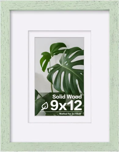 Miniatura 134 de Egofine - Portarretratos de 4 x 6 pulgadas, de madera maciza con plexiglás, para fotos de 3.5 x 5 con paspartú o de 4 x 6 sin paspartú, para colocar
