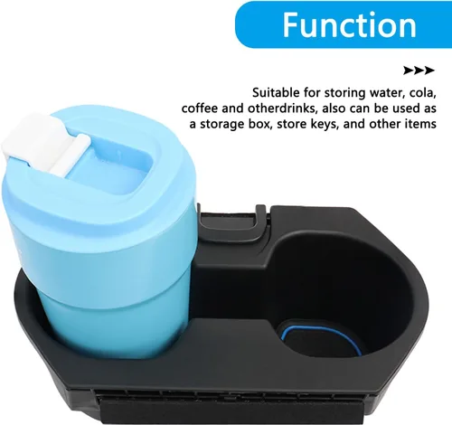Miniatura 6 de Soporte para tazas con accesorios para Honda Civic 2016-2021 Lx Ex Si Sport Hatchback Coupe Sedan Insight consola central soporte para botella
