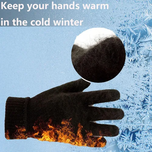 Miniatura 7 de Paquete de 5 guantes de gorro, bufanda para mujeres y hombres, incluye gorros, bufanda de vellón, guantes de punto, calentador de cara de esquí