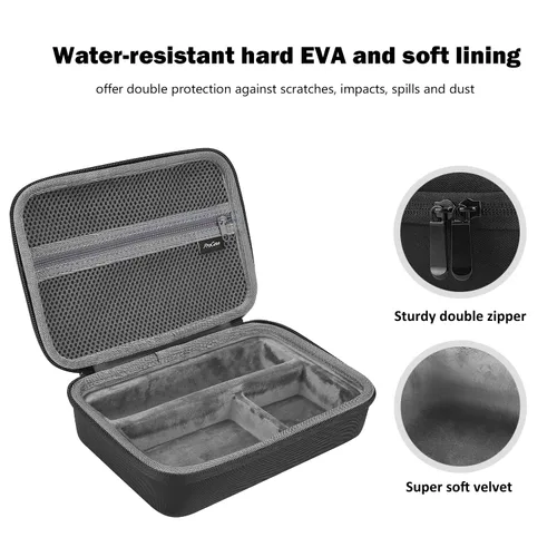 Miniatura 5 de ProCase Estuche rígido de viaje para máquina de afeitar y accesorios eléctricos Norelco Multigroom Series 3000 5000 7000 MG3750 MG5750/49 MG7750/49