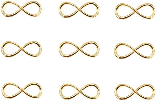 Miniatura 9 de ALIMITOPIA Conectores de símbolo infinito para hacer joyas colgantes