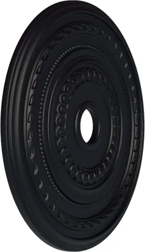 Miniatura 74 de Ekena Millwork CM25COFCS Cole Medallón de Techo, 25 3/8"OD x 3 3/8"ID x 1 3/8"P, pintado a mano Flash Cobre