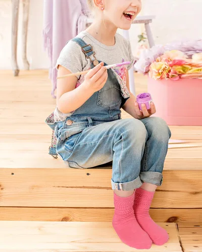 Miniatura 7 de Witwot Calcetines largos deportivos para niñas y niñas pequeñas