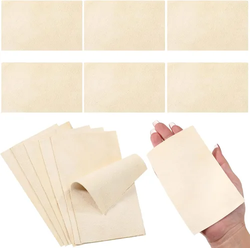 Miniatura 8 de Potchen 20 piezas de gamuza precortada para alisar el borde de la maceta, gamuza de arcilla suave kit de herramientas de cerámica cerámica