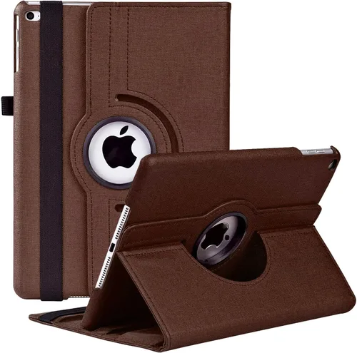 Miniatura 10 de Funda giratoria para iPad de 9.7 pulgadas 2018 2017 / Funda para iPad Air 2 - Funda protectora con soporte giratorio de 360 grados y función
