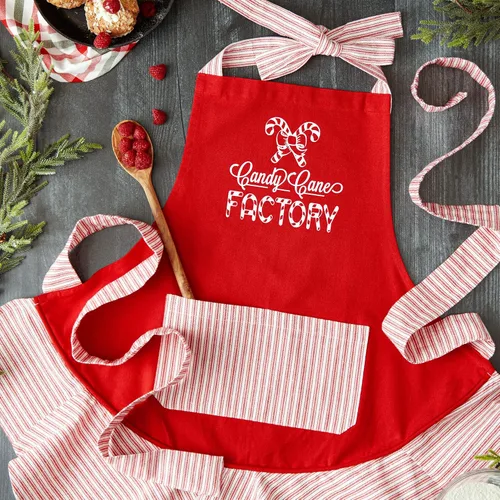 Miniatura 5 de DII Delantal de cocina de Navidad ajustable para mujer, tamaño adulto para cocinar, hornear, manualidades y entretenimiento