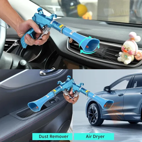 Miniatura 7 de Pistola de Limpieza de Alta Presión Tornado para Automóvil con 2 Juegos de Boquillas Herramienta de Equipo de Lavado de Automóviles Kit de Detallado