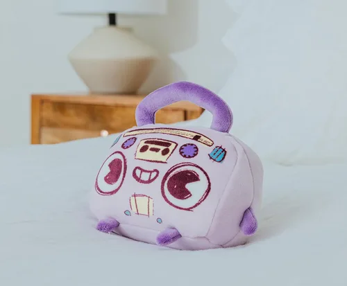 Miniatura 6 de MochiOshis Suki Rajikase Boom Box - Juguete de peluche de personaje de 6 pulgadas Animal de peluche suave abrazable para acurrucarse