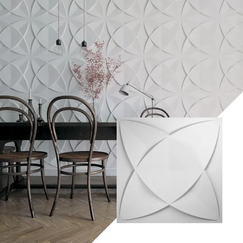 Miniatura 64 de Ekena Millwork Swindon EnduraWall Panel decorativo de pared 3D de 11 7/8 pulgadas de ancho x 11 7/8 pulgadas de alto, fiebre del oro