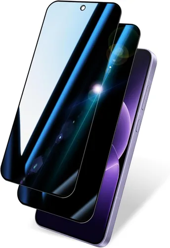 Paquete de 2 protectores de pantalla de privacidad para Oneplus 15R|Vidrio templado antiespía antiarañazos, dureza 9H y fácil instalación