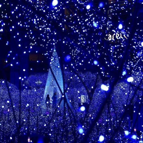 Miniatura 4 de Guirnalda de luces para decoración de Navidad, 82.0 ft, 220 LED, 8 modos, función de extremo a extremo, extensible, enchufable, impermeable