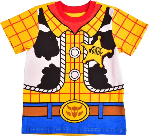 Miniatura 2 de Disney Toy Story - Conjunto de camiseta y pantalón deportivo para niños pequeños y pequeños, azulamarillo o verdegris