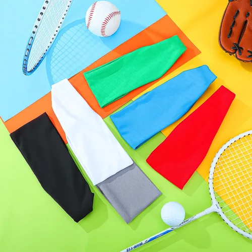 Miniatura 67 de Deekin 6 diademas de fútbol para niños, diademas de fútbol para niños, bandas para el sudor atléticas para niños, diademas de fútbol para niños