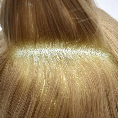 Miniatura 4 de Toupee para hombres Piezas de cabello humano real Encaje suizo para hombres Toupee unidades de cabello humano europeo para hombres Hairpieces