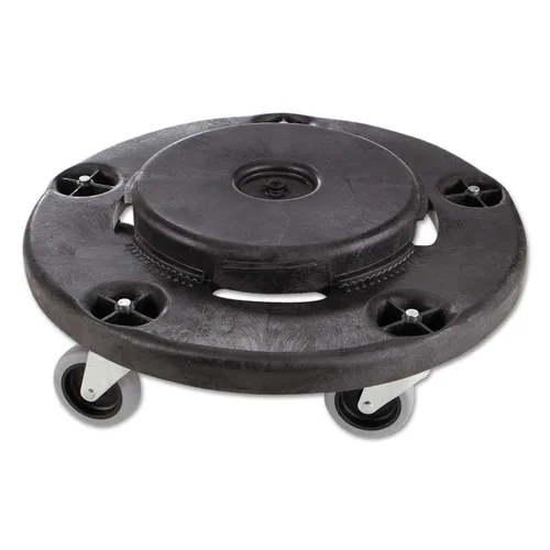 Rubbermaid Productos comerciales BRUTE Dolly Black Se adapta a contenedores BRUTE de 20 galones, 32 galones, 44 galones y 55 galones, para