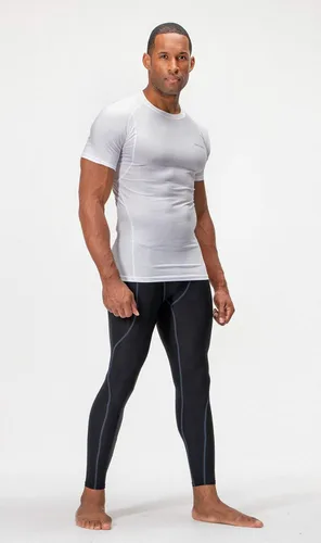 Miniatura 2 de Devops - Camisetas de compresión para hombre (2 3 unidades), manga corta, camiseta base para entrenamiento