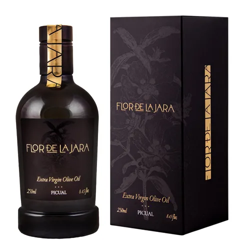 Miniatura 10 de FLOR DE LA JARA Aceite de oliva virgen extra premium - Primera prensa en frío - Monovarietal - Cosechado a mano - Rico en polifenol - Última cosecha