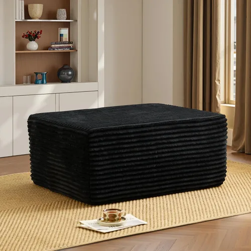 Miniatura 17 de ovios Sofá seccional Cloud de 96 pulgadas con chaise en forma de L, sofá modular moderno con asiento profundo, sofás tapizados para sala de estar