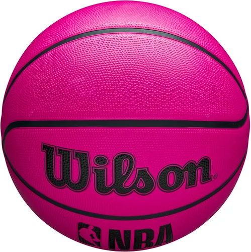 Miniatura 5 de Wilson NBA DRV Balón de baloncesto para exteriores con bomba - Rosa, Talla 7-29.5
