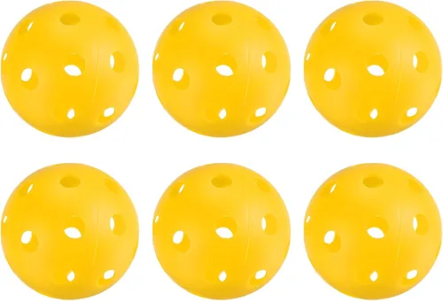 Miniatura 8 de PATIKIL Bolas de pickleball al aire libre, con agujeros, bolas de pickleball para aficionados, deportes en interiores y exteriores, Pasto verde
