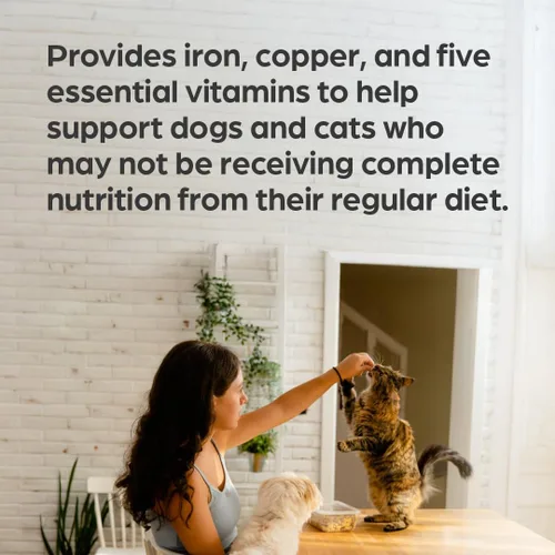 Miniatura 3 de Suplemento líquido de vitaminas y minerales para perros y gatos, sabor a hígado de res, 4 onzas