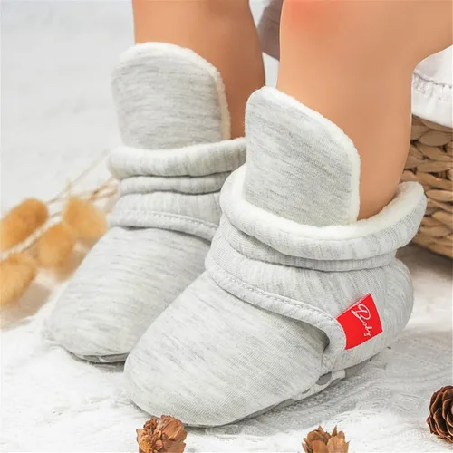 Miniatura 3 de SOFMUO Pantuflas unisex para bebé, niña, niño, ligeras, antideslizantes, para interiores, zapatos de casa, botines para niños pequeños