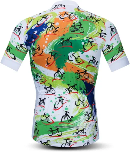 Miniatura 2 de Hotlion Verano Ciclismo Jersey Hombres Mountain Bike Jersey Secado rápido Bicicleta Camisa Manga Corta Ciclismo Ropa 1CF0166