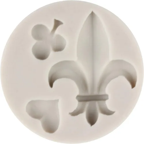 Miniatura 8 de TEYOULIN Mardi Gras Fondant - Molde de silicona para mascarada, corona de mascarada, para carnaval, decoración de cupcakes, caramelo, chocolate