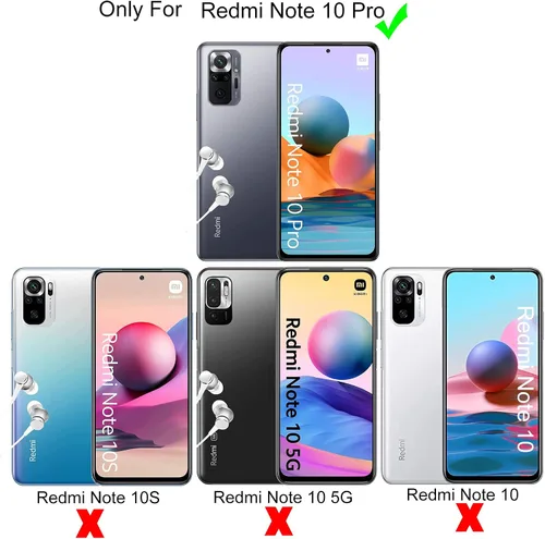Miniatura 2 de Ibywind Protector de pantalla para Redmi Note 10 Pro 4G (6.67 pulgadas) con 2 piezas de vidrio templado, 1 protector de lente de cámara, 1 película