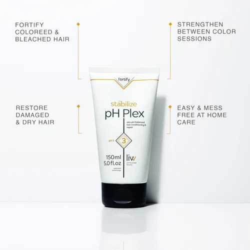 Miniatura 2 de Tratamiento nutritivo de mascarilla capilar pH Plex, fortalece el cabello entre la coloración y el blanqueo, resultados de calidad de salón en casa
