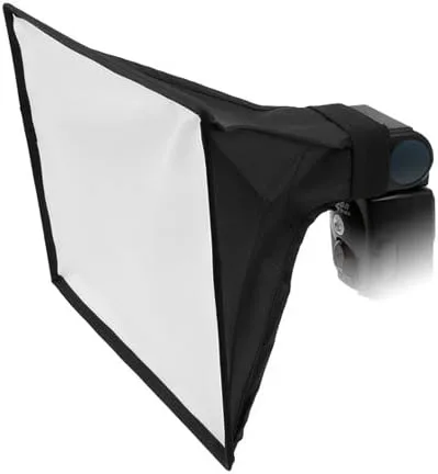 Fotodiox Caja de luz plegable de 8 x 12 para luces rápidas, compatible con Nikon, Canon, Vivita, Sunpack, Nissin, Sigma, Sony, Pentax, Olympus,