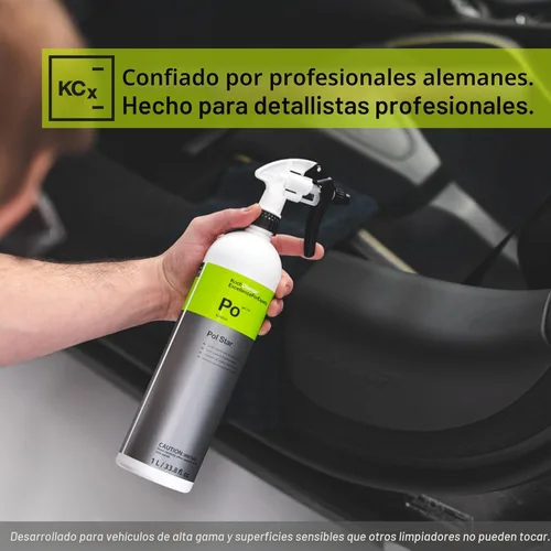 Miniatura 8 de KOCHCHEMIE - Pol Star - Limpiador textil, cuero y gamuza; limpiador natural, fórmula de protección; sin marcas de agua (1 litro)