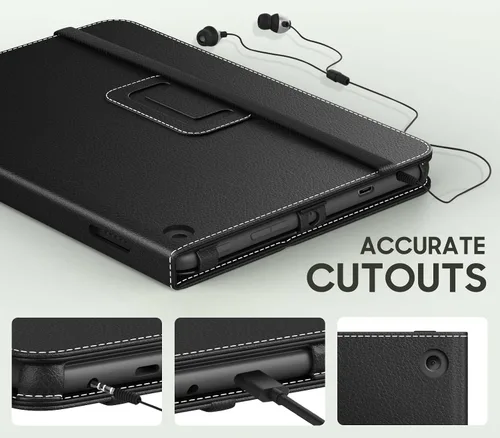 Miniatura 6 de MoKo - Funda compatible con la tablet Kindle Fire HD 8 y 8 Plus (10ª generación, versión de 2020), funda de soporte plegable y diseño delgado