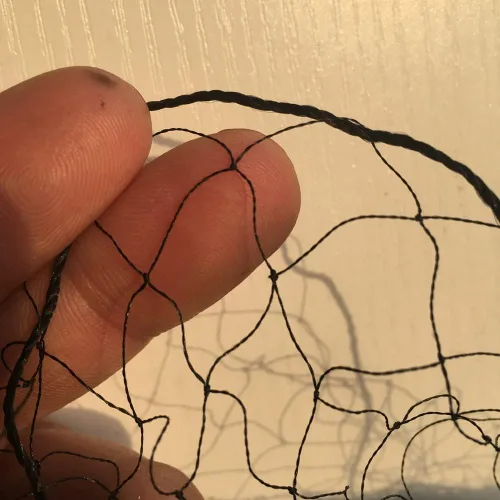 Miniatura 2 de Red de Niebla con Bolsillos Profundos de Nylon 110/2D Red para Pájaros de Malla de 15mm, Red Invisible, Sistema Anti Viento, Prevención de Aves