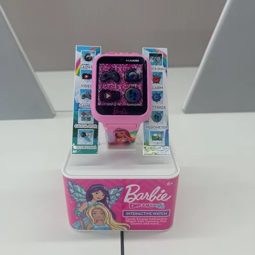 Miniatura 5 de Accutime Barbie - Reloj inteligente para niños con pantalla táctil de aprendizaje educativo, juguete para niñas, niños, niños pequeños, cámara