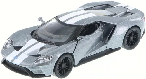 Miniatura 3 de KiNSMART - 2017 Ford GT 1:38 Escala 5" Die Cast Modelo Toy Super Car (azul)