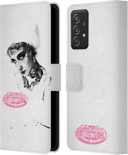 Miniatura 9 de Head Case Designs Officially Licensed Chloe Moriondo Album Graphics Leather Wallet Case Compatible with Samsung Galaxy A53 5G (2022)