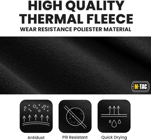 Miniatura 5 de M-Tac Elite Winter Fleece Balaclava - Cold Weather Mask Thermal for Winter - Men Tactical