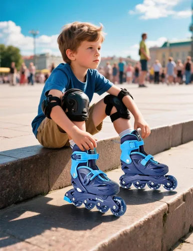 Miniatura 5 de 2PM SPORTS Patines en línea para niños y niñas de 4 a 8, 6 a 12 años, con ruedas iluminadas, cuchillas ajustables para niños y jóvenes principiantes