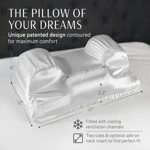 Miniatura 6 de Your Face Pillow - Almohada para dormir de espalda, almohada de belleza para dormir de espalda, almohada cervical de espuma viscoelástica