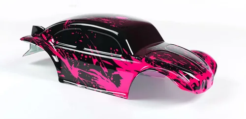 Miniatura 17 de SummitLink Cuerpo personalizado compatible con escala 1/10 1/8 RC coche o camión (camión no incluido) (abejorro amarillo)