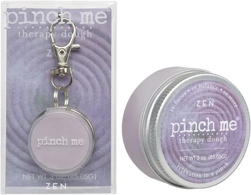 Miniatura 10 de Pinch Me Combo de medallón de masa terapéutica – Masilla holística para aromaterapia para aliviar el estrés – 0.3 oz con clip de Locket Aroma + 3oz