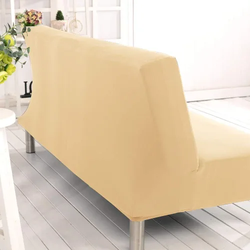 Miniatura 6 de Fundas de sofá sin brazos, elásticas de elastano, funda plegable para sofá cama, futón sin reposabrazos, protector de muebles para sala de estar