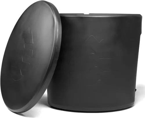 Ice Barrel Bañera (modelo 300) – Bañera fría aislada independiente para entrenamiento de terapia fría para atletas con puertos enfriadores