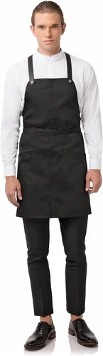 Miniatura 2 de Chef Works Delantal largo con babero para hombre