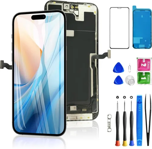 Miniatura 38 de para iPhone 8/SE 2020 2ª Generación Pantalla de Repuesto Blanca, Diykitpl Ensamblaje Completo Pantalla LCD Digitalizadora Táctil 3D para SE 2020