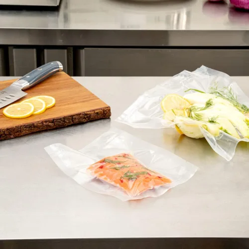 Miniatura 4 de Restaurantware Fresh Hero - Bolsas selladoras al vacío de 6 x 8 pulgadas, 100 bolsas de almacenamiento de alimentos – 3 mil de grosor de plástico