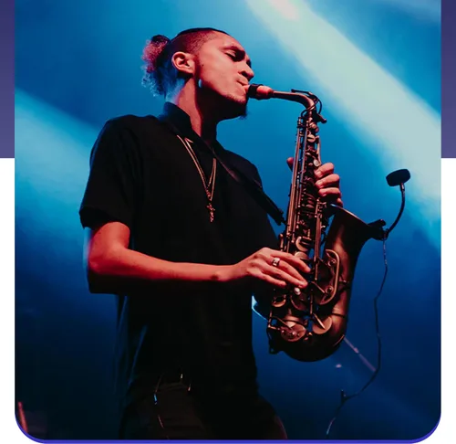 Miniatura 3 de Syos Boquilla para saxofón alto, Modelo Smoky, Mejora el sonido de tu saxofón alto con esta boquilla de saxofón alto fácil de tocar, oscura y cálida